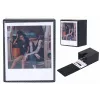 LOVEINSTANT Photo Storage Box for 100 Prints – Compatible with Fuji Instax Wide, Square, Polaroid 600, Now – Black with Viewing Window