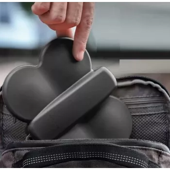 SUNNYLIFE Hard Shell Carrying Case for DJI Neo / SN908 Drone - Black EVA Protective Storage Bag