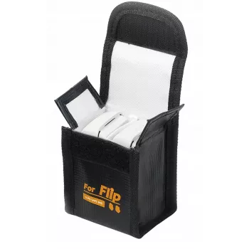 SUNNYLIFE Fireproof Battery Safety Bag for DJI Flip Drone - Holds 2 Batteries - FP-DC955-2