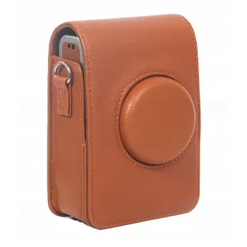LOVEINSTANT Protective Case for Fujifilm Instax Mini Evo - Brown (Vertical)