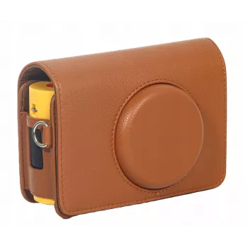 LOVEINSTANT Camera Protective Case for Kodak Mini Shot 2 / Era MS200 - Brown