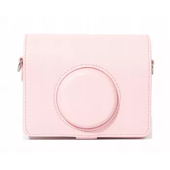 LOVEINSTANT Protective Case Bag for Fujifilm Instax Mini Evo - Pink / Horizontal