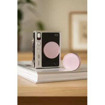 LOVEINSTANT Protective Lens Cap Cover for Fujifilm Instax Mini Evo - Pink