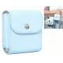 LOVEINSTANT Photo Storage Case for Fujifilm Instax Square Photos - Blue