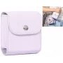 LOVEINSTANT Photo Album Case for Fujifilm Instax Square and Mini Prints – Purple, 64 Photos
