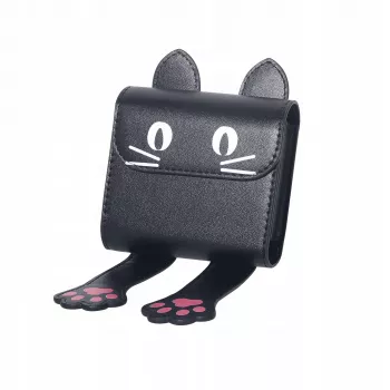LOVEINSTANT Case for Instax Square Mini Photos Compatible with Fuji SQ1 SQ6 SQ20 SQ10 99 41 40 12 11 / Black Cat