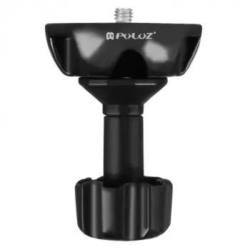 PULUZ 75mm Bowl Tripod Adapter with 1/4 inch and 3/8 inch Threads, Black (PU3503)