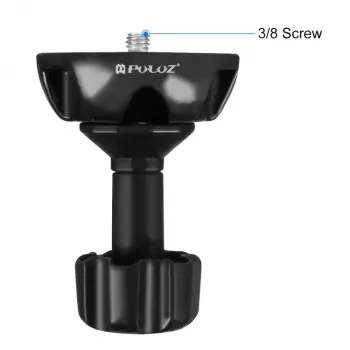 PULUZ 75mm Bowl Tripod Adapter with 1/4 inch and 3/8 inch Threads, Black (PU3503)