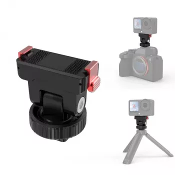 PULUZ Magnetic Quick Release Mount with 1/4 inch and Cold Shoe for DJI Osmo Action 6/5/4/3, Nano, PU1071B