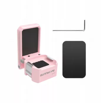 SUNNYLIFE Magnetic Mount Adapter 1/4 inch for DJI Osmo Pocket 3 - Black