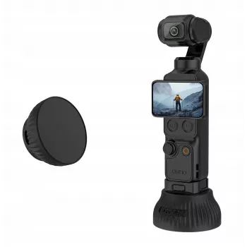 SUNNYLIFE Adhesive Base Mount for DJI Osmo Pocket 3 - Desk, Car Dashboard, 360° Swivel, Magnetic Quick-Release