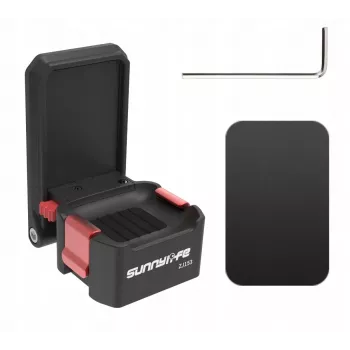 SUNNYLIFE Magnetic Mount Adapter 1/4 inch for DJI Osmo Pocket 3 - Black