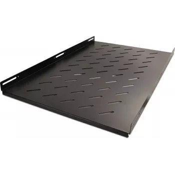 RACKTEL RL-P1000S 19-inch 1U Fixed Shelf 1000mm Depth 80kg Load Capacity Black
