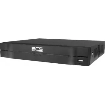 BCS 8-Channel 4K PoE Network Video Recorder NVR, 8 PoE Ports, H.265+, 1 SATA HDD Bay, BCS-L-NVR0801-4KE-8P(2L)