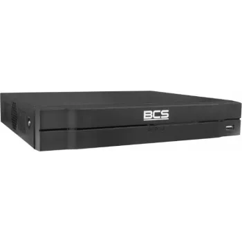 BCS 8-Channel 4K PoE Network Video Recorder NVR, 8 PoE Ports, H.265+, 1 SATA HDD Bay, BCS-L-NVR0801-4KE-8P(2L)