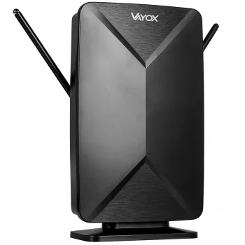 VAYOX VA0248 Indoor/Outdoor DVB-T/T2 4K Antenna with Amplifier and LTE 4G Filter