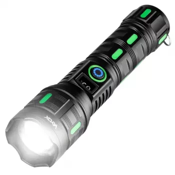 VAYOX Pro Series VA0365 Tactical Rechargeable Flashlight 1200lm