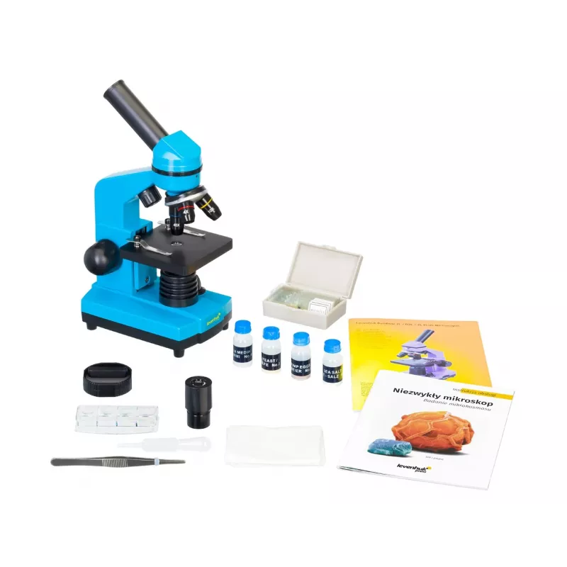 Levenhuk Rainbow 2L Moonstone Biological Microscope 40x-400x