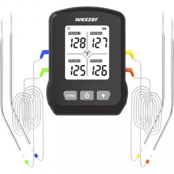 Levenhuk Wezzer Cook MT90 Digital Meat Thermometer with Probe