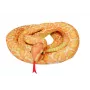 LEAN TOYS Plush Golden Snake Mascot 110 cm