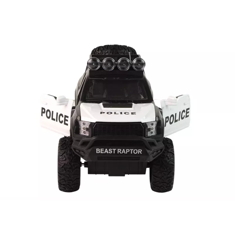 LEAN TOYS Offroad Vehicle Raptor Police Opening Door Sound Light