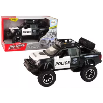 LEAN TOYS Offroad Vehicle Raptor Police Opening Door Sound Light