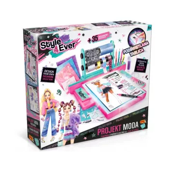 EPEE Fashion Design Creative Kit with LED Light Board - Projekt Moda