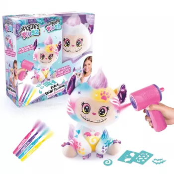 EPEE Projekt Plusz - Bubuś Sweet Monster - Creative Set with Electronic Airbrush