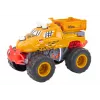 LEAN TOYS Off-road Car Dinosaur Friction Drive Dump Truck Orange