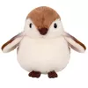 LEAN TOYS Plush Toy Sparrow Bird Brown 12cm