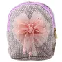 LEAN Children's Backpack Braided Bow Bunny Purple 21cm 2L