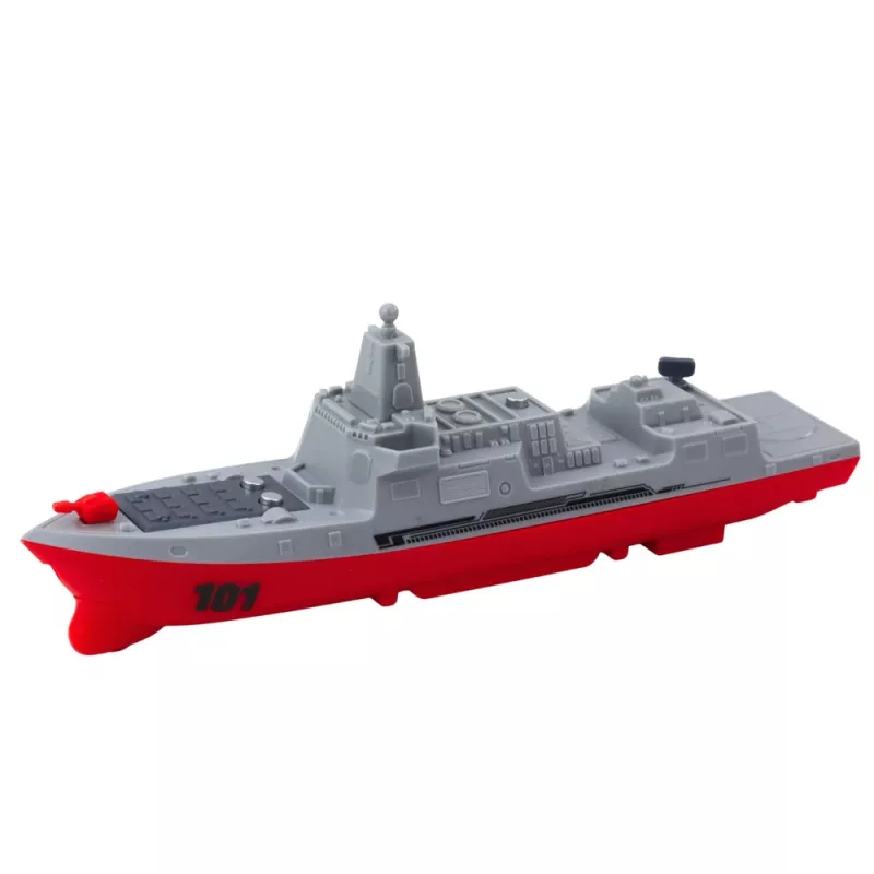 LEAN TOYS Military Set Ship Submarine Fighters Missiles