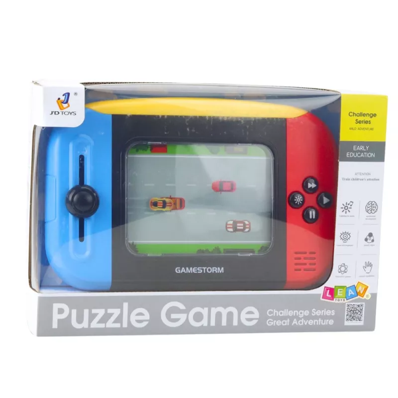 LEAN TOYS Console Adventure Game Arcade Sounds Backlit Screen