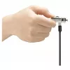Kensington 3-in-1 Security Cable Lock - Keyed, 1.8m (6ft) - Black/Silver