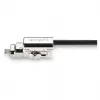Kensington 3-in-1 Security Cable Lock - Keyed, 1.8m (6ft) - Black/Silver