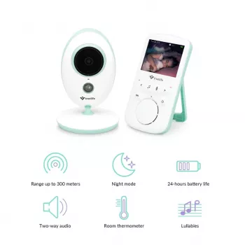 TrueLife NannyCam V24 Pro LCD 2.4 inch 20fps Video Baby Monitor
