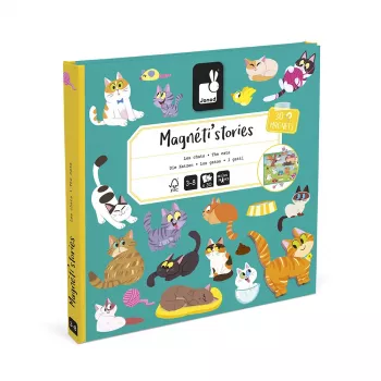 Janod Magneti'stories Magnetic Puzzle Set Cats 30 Pieces 3+ Years