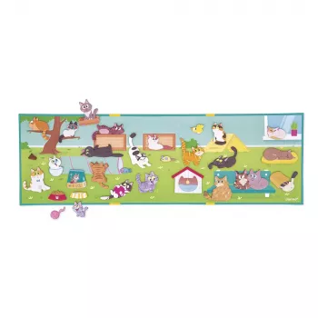 Janod Magneti'stories Magnetic Puzzle Set Cats 30 Pieces 3+ Years