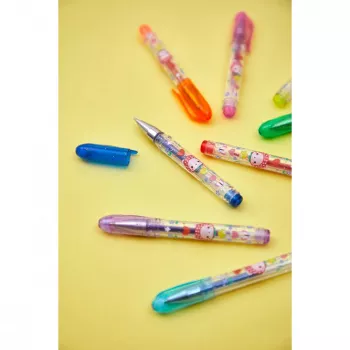 Janod Gel Pens Mini 8 Colors Fruity Cuties 6+