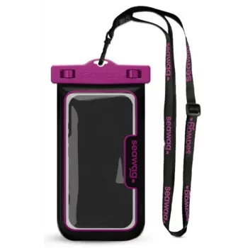 Seawag Element Proof Case - Waterproof Phone Case (Black/Purple)