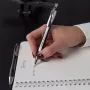 Schneider Slider Rave XB Ballpoint Pen Black Body Blue Ink Extra Broad 1.4 mm 4 Pack (3+1 Free) 132584
