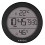 Kienzle Thermo-Hygrometer Round Analog Dial - Stainless Steel - Silver