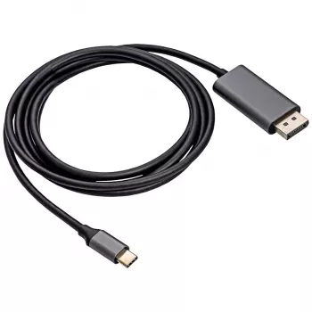 AKYGA USB-C to DisplayPort Adapter Cable 1.8m Black