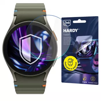 3MK PROTECTION Samsung Galaxy Watch 7 40mm Hardy Fusion Hybrid Glass Screen Protector (2 Pack)