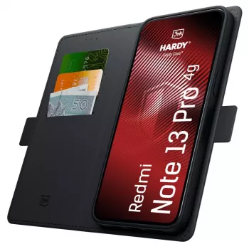 3MK PROTECTION Hardy Foldy Case for Xiaomi Redmi Note 13 Pro 4G - Black
