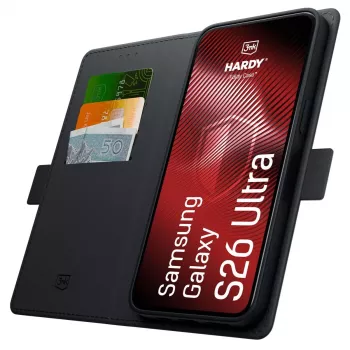 3MK PROTECTION Samsung Galaxy S26 Ultra - 3mk Hardy Foldy Case Black