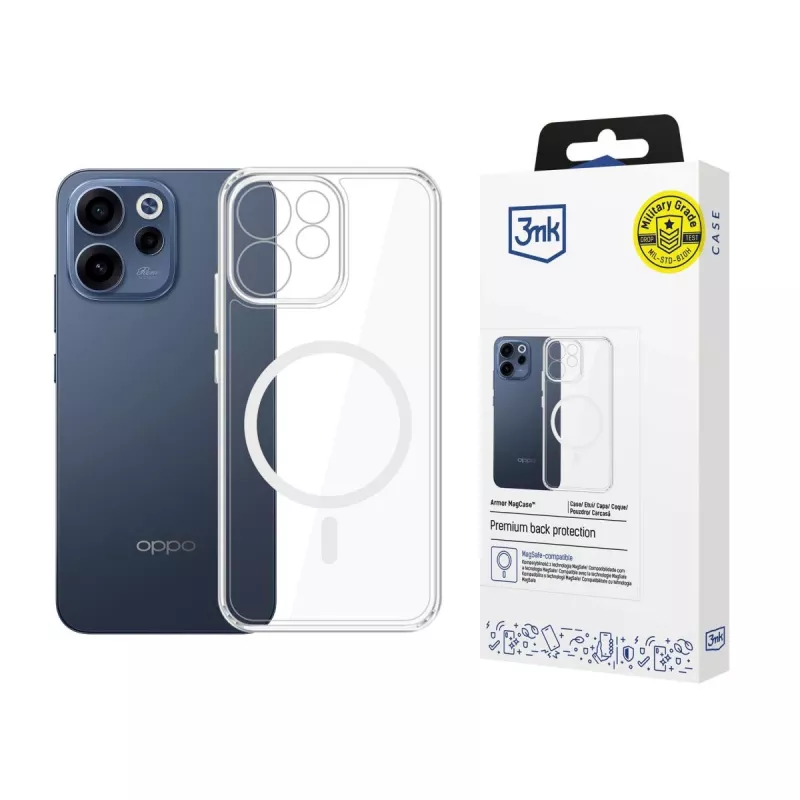 3MK PROTECTION Oppo Reno 15 F 5G / Reno 15 FS 5G (CPH2801) - 3mk Hardy LiqForce MagCase