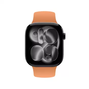 Crong Liquid Strap for Apple Watch 38/40/41/42 mm (Orange)