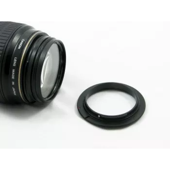 JJC Macro Reverse Ring Adapter for Pentax K-Mount Cameras - 49mm