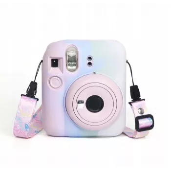 LOVEINSTANT Silicone Case for Fujifilm Instax Mini 12 - Pastel Colors